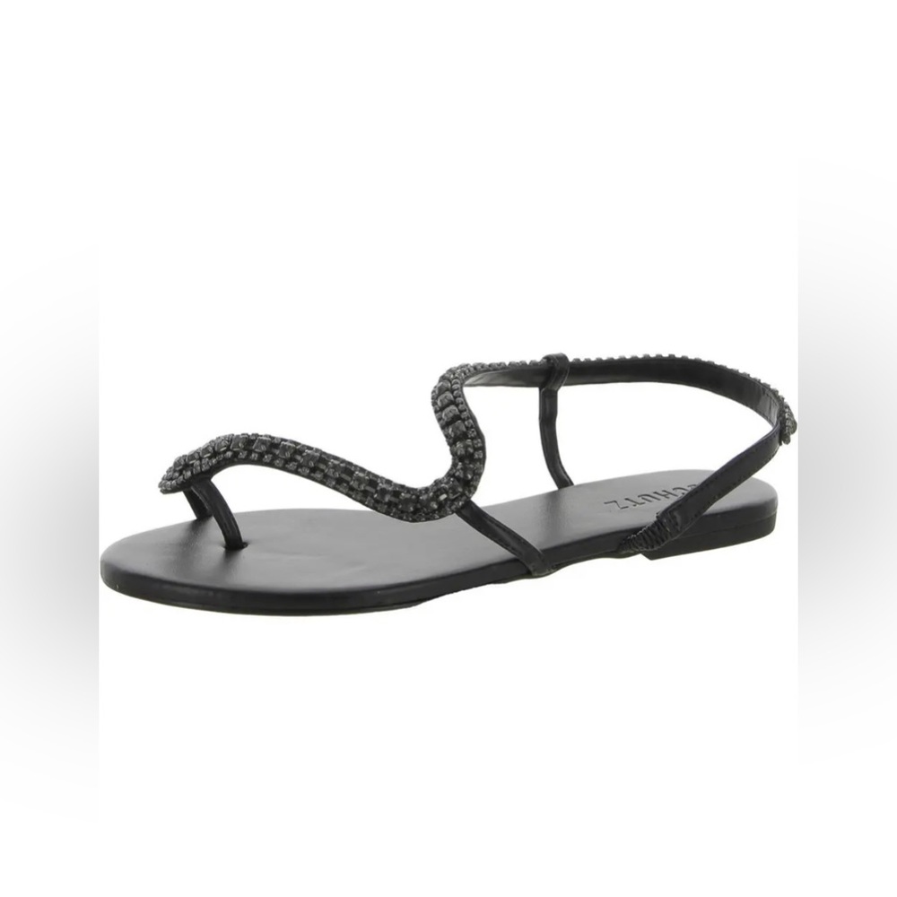 Schutz Gabby Snake Sandal Size 6